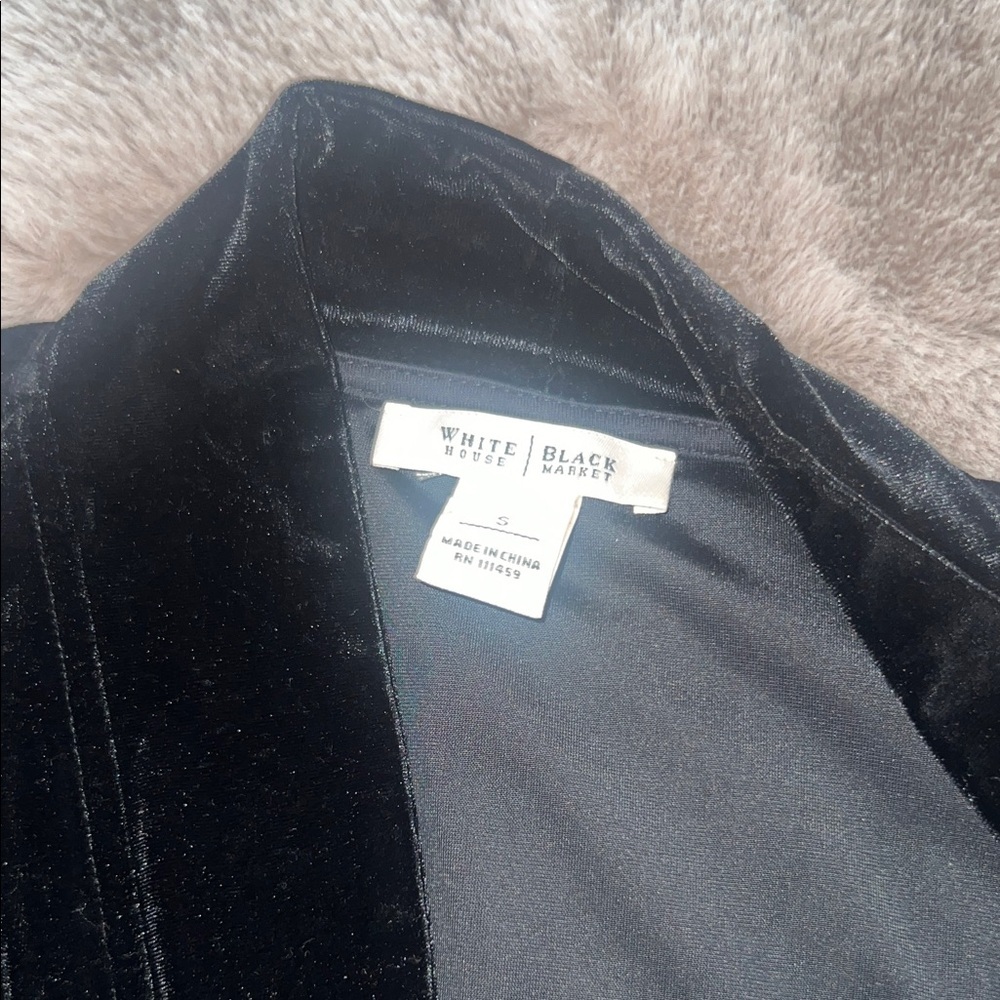 White House Black Market Elegant Black Blazer - Picture 2 of 11